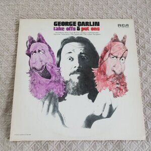 George Carlin Take-Offs And & Put-Ons Vinyl LP Album 1972 RCA Records ANL1-1086